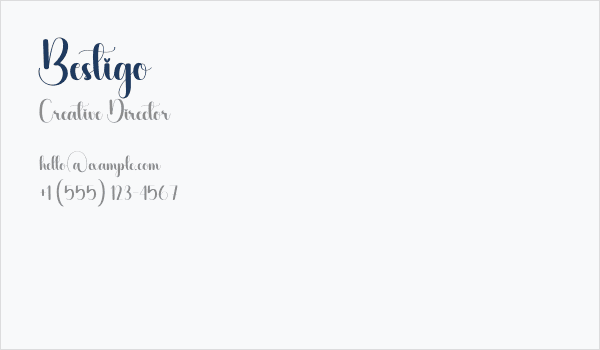 Bestigo Business Card