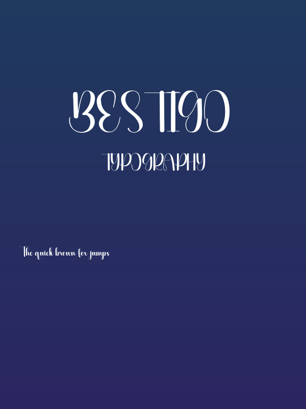 Bestigo Poster