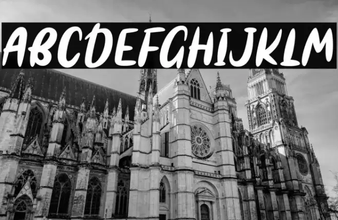 Bestina Font examples