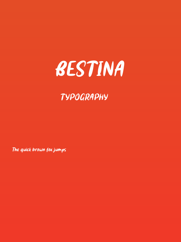 Bestina Poster