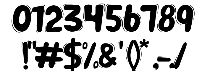 Bestinclass Font OTHER CHARS