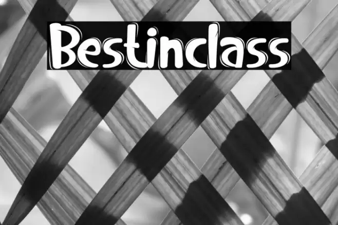 Bestinclass Шрифта examples