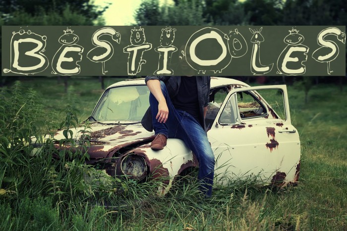 Bestioles Font examples