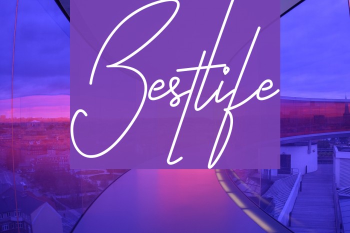 Bestlife Font examples
