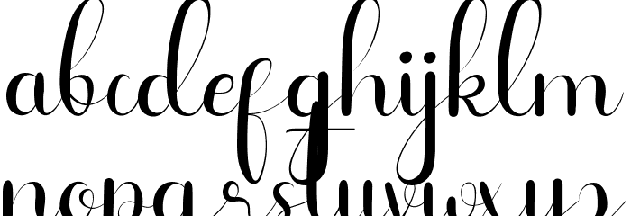 Bestnine Demo Font LOWERCASE