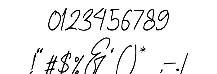 Bestone Font OTHER CHARS