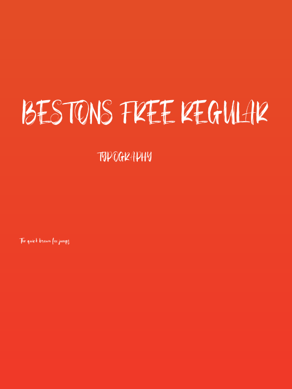 Bestons Free Regular Poster