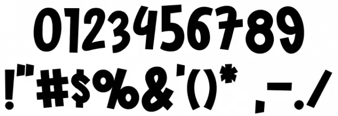 Bestoom-Bold Font OTHER CHARS