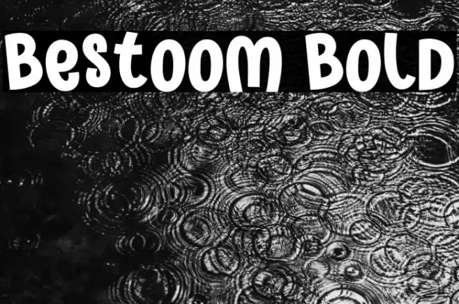 Bestoom Bold Font examples