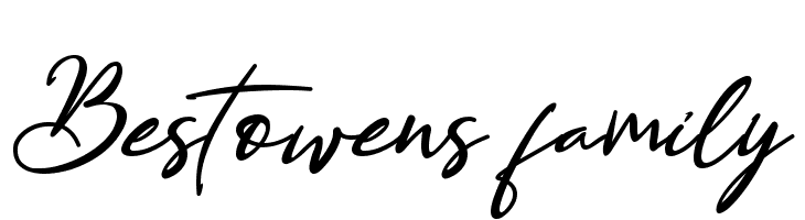 Bestowens family  Fuentes Gratis Descargar