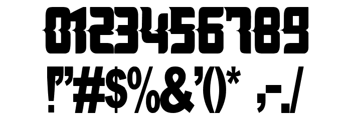 Bestrai Font OTHER CHARS