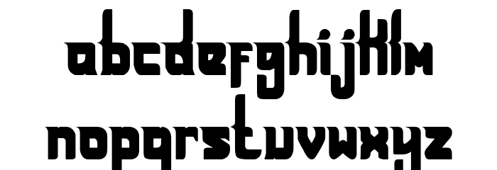 Bestrai Font LOWERCASE