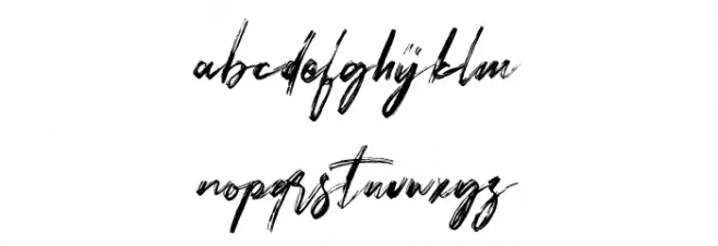 Bestro Free خط أحرف صغيرة