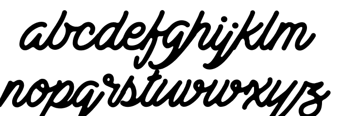 Bestters Supply Demo Font LOWERCASE