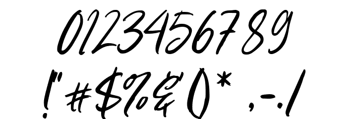 Besttiny Regular Font OTHER CHARS