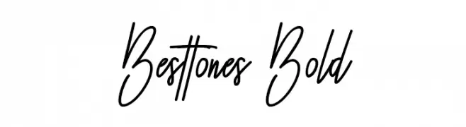 Besttones Bold Fonte