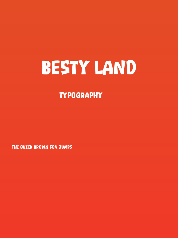 Besty Land Poster