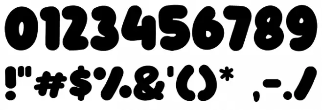 Besty Font OTHER CHARS