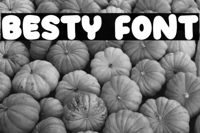 Besty Font examples