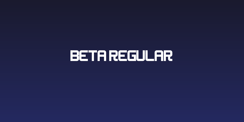 Beta Regular Social Header