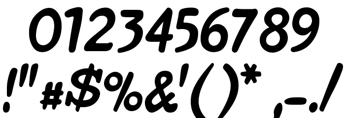 Beta54 Font OTHER CHARS