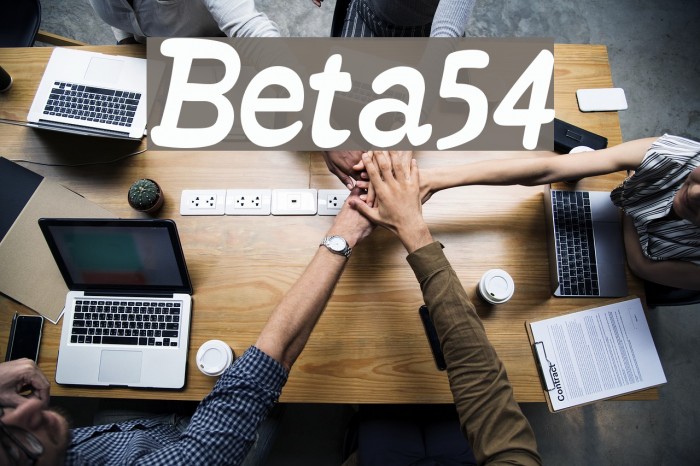 Beta54 Font examples
