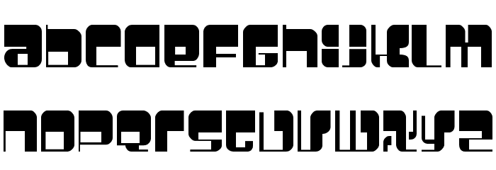 Betamorph Font LOWERCASE