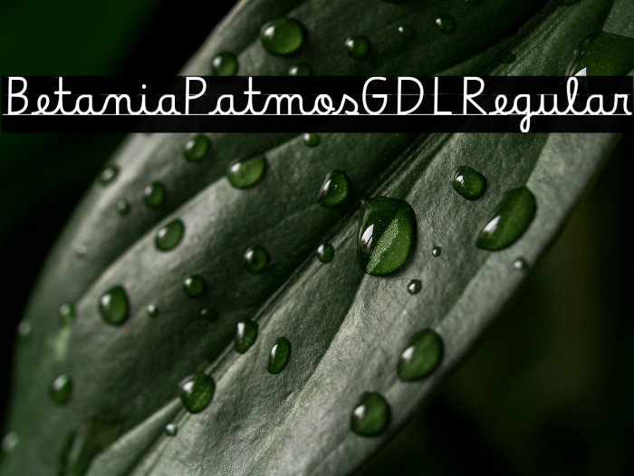 Betania Patmos GDL Regular Example 3