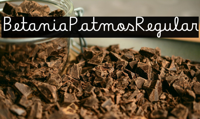 Betania Patmos Regular Example 2