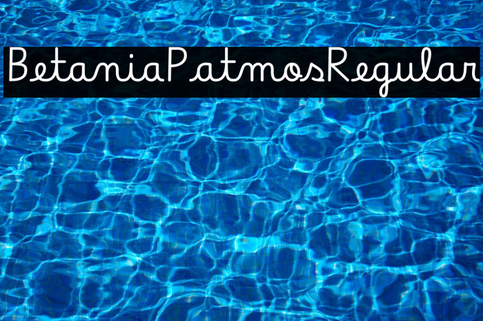 Betania Patmos Regular Example 3