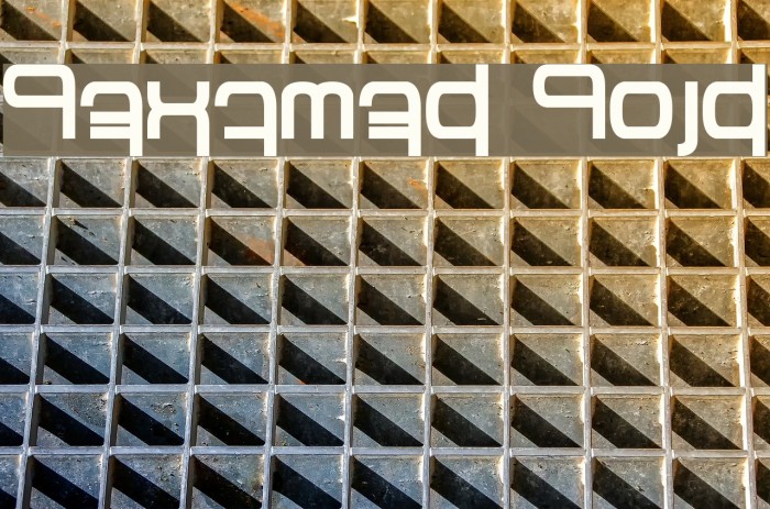 Betazed Bold Font examples