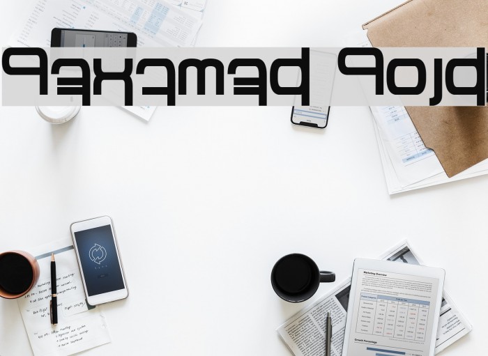 Betazed Bold Font examples