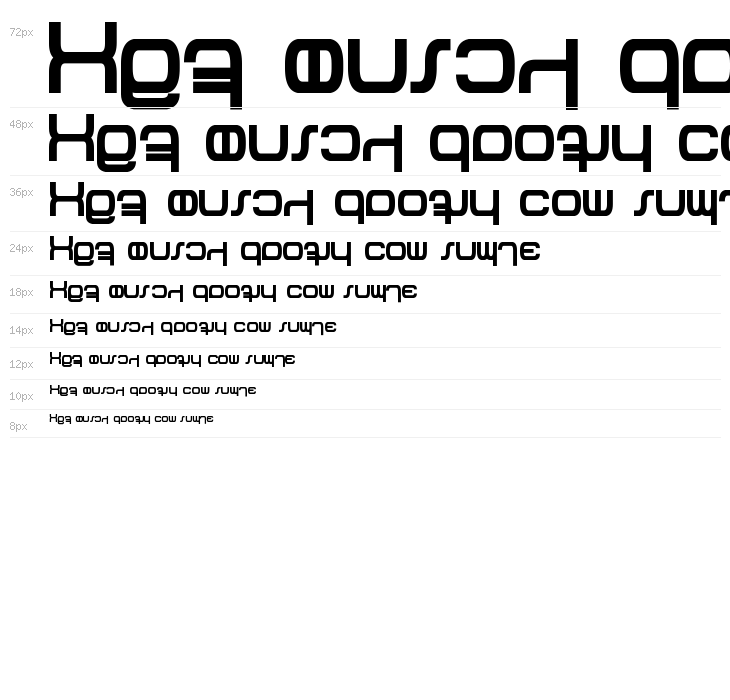 Betazed Bold Waterfall