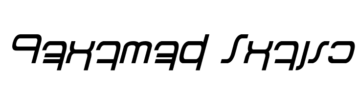 Betazed Italic  font caratteri gratis