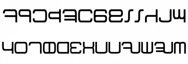 Betazed Шрифта ВЕРХНИЙ
