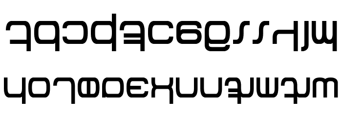 Betazed Font LOWERCASE