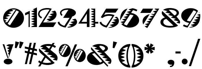 Bete Noir NF Font OTHER CHARS