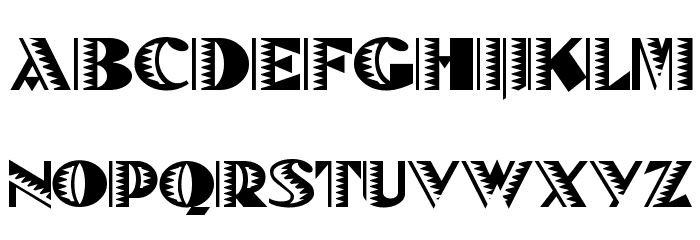 BeteNoirA Font LOWERCASE