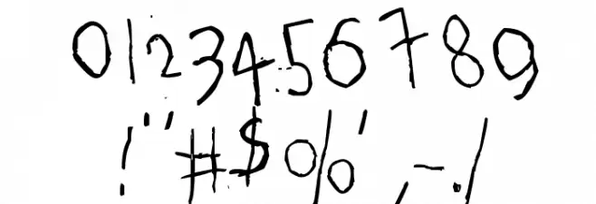 Betelgeuse Font OTHER CHARS