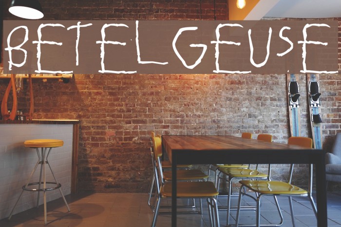 Betelgeuse Example 1