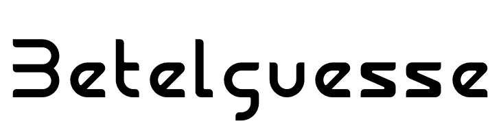 Betelguesse  font caratteri gratis