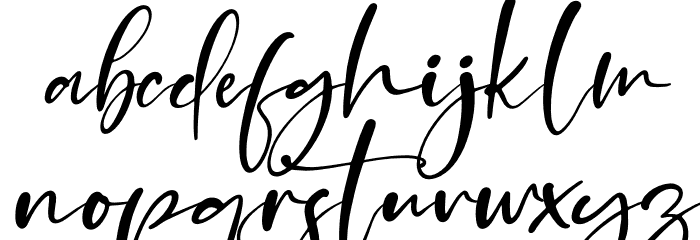 Beterdam Smith Italic Font LOWERCASE