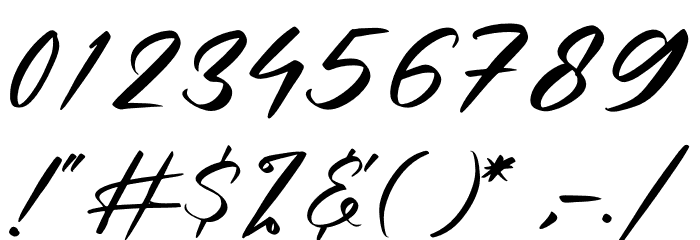 Beternite Limited Font OTHER CHARS