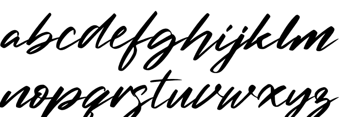 Beternite Limited Font LOWERCASE