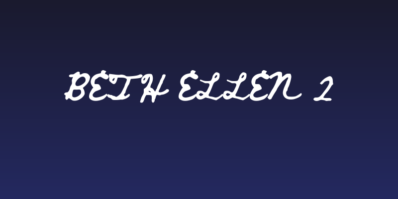 Beth Ellen 2 Social Header