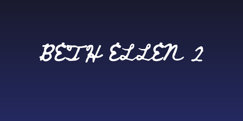 Beth Ellen 2 Social Header