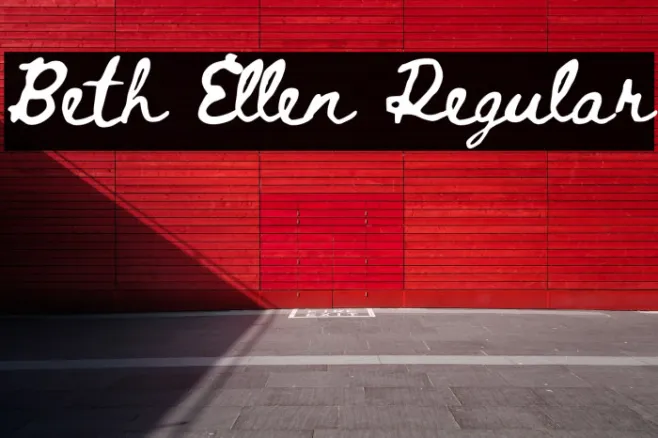 Beth Ellen Regular Example 1