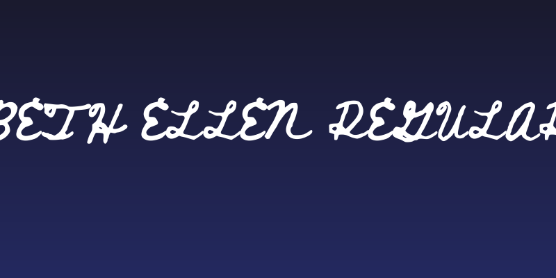 Beth Ellen Regular Social Header