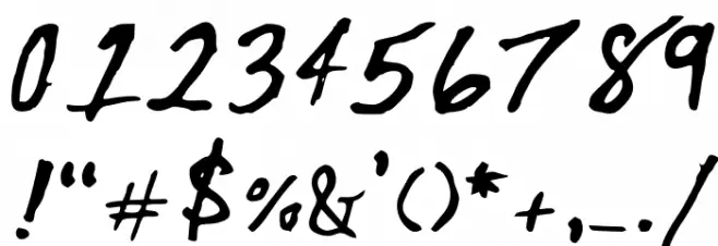 Beth Ellen Font OTHER CHARS