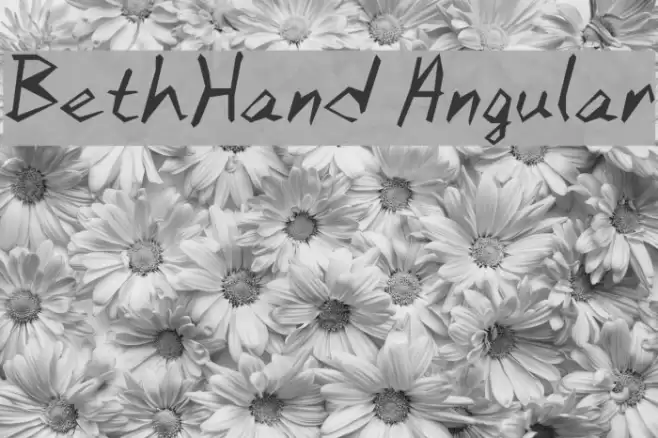 BethHand Angular Caratteri examples